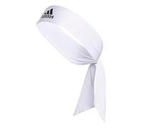 Bandeau Adidas Alphaskin, Bandeau Elastique, mixte adulte, Alphaskin Tie Headband, blanc/noir, taille unique