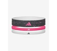 Bandeau adidas Graphic noir rose blanc (3 unités)