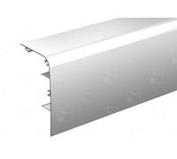 Bandeau alu anodisé MANTION pour fixation du rail au mur SAF40/SAF80 - L.3 m - 11041/300