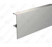 Bandeau alu anodisé MANTION pour fixation rail sous plafond SAF40/SAF80 - L.3 m - 11011/300