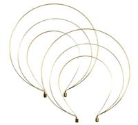 Bandeau ange pour les femmes 2pcs 3 couches Bande de cheveux Vintage Metal Headpiece Diy Bridal Celestial pour le mariage Cosplay HalloweenAngel