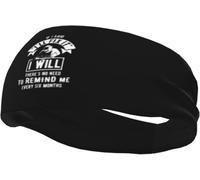 Bandeau Anti-Transpiration « If I Say I’LL Fix It » antidérapant à séchage Rapide, Style Basketball Classique, pour Hommes et Femmes.