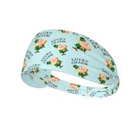 Bandeau anti-transpiration Lucky Charm pour la Saint-Patrick, bandeaux de course, de sport, pour femmes et hommes