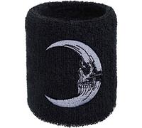 Bandeau Anti-Transpiration pour Homme avec Broderie Biker Moon Absorbant, en éponge, Cadeau pour Les Motards et Les Amateurs de Sports motorisés