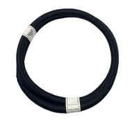 Bandeau arabe tendance avec taille réglable Keffiyeh foulard corde pour fêtes et cérémonies religieuses Bandeau arabe pour femme homme Noir