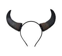 Bandeau avec cornes de diable et taureau pour Halloween