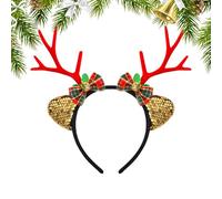 Bandeau Avec Des Bois De Renne - Coiffure de Cosplay de Noël - Bandeau Déguisement Photomaton | pour Fêtes de Déguisement Spectacles sur Scène Conventions Comics Pièces Scolaires Ados