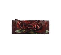 Bandeau avec nœud à motif rose sang, accessoire pour cheveux de bébé, adapté pour les bébés âgés de 0 à 6 mois ou à porter au quotidien