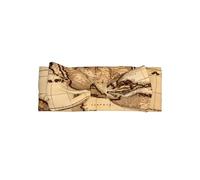 Bandeau avec nœud carte du monde pour bébé, un accessoire de cheveux pour les nouveau-nés et les nourrissons, adapté pour les bébés de 0 à 6 mois