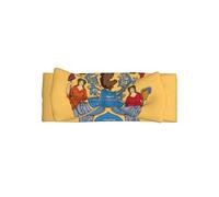 Bandeau avec nœud drapeau du New Jersey pour filles - Bandeau en polyester doux et extensible pour bébé, parfait pour les nouveau-nés de 0 à 6 mois, cadeau de bébé, accessoire photo