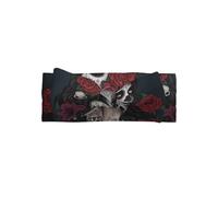 Bandeau avec nœud imprimé « Day of the Dead Girl » - Accessoire pour cheveux - Convient pour les nouveau-nés, les nourrissons et les jeunes enfants