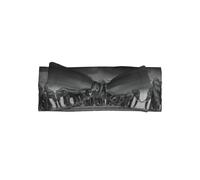 Bandeau avec nœud imprimé éléphant africain, un turban tendance avec élasticité, adapté pour les nouveau-nés et les nourrissons