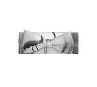Bandeau avec nœud imprimé grue nord-américaine - Bandeau élastique super doux, adapté pour les nouveau-nés, les fêtes, les séances photo et le port quotidien