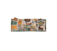 Bandeau avec nœud imprimé pour Halloween, un turban tendance avec élasticité, adapté pour les nouveau-nés et les nourrissons