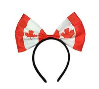Bandeau avec nœud papillon - Mouvement de la tête - Gros cheveux - Pour enfants et femmes - Fête - Drapeau américain - Arcs - Pour tout-petits, enfants, garçons, filles et femmes