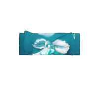 Bandeau avec nœud Sea of Love pour bébé, imprimé intégral, fabriqué en matériau doux et agréable pour la peau.