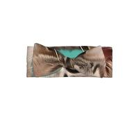 Bandeau avec nœuds pour bébé imprimé chat curieux, doux pour la peau, bandeau délicat pour nouveau-nés, nourrissons et tout-petits