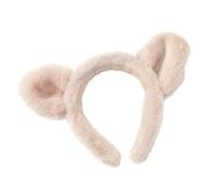 Bandeau avec oreilles d'animaux, bandeau avec oreilles d'ours - Bandeau de beauté moelleux et mignon pour laver le visage, soins de la peau, maquillage, accessoires de cheveux pour femmes et filles
