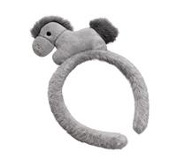 Bandeau avec oreilles en peluche - 15 x 20 x 1,5 cm - Accessoire pour cheveux - Accessoire pour cheveux - Serre-tête avec oreilles d'animaux mignonnes - Pour Halloween, Noël, Nouvel An
