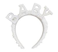 Bandeau avec perles pour maman - Magnifique bandeau pour maman - Pour fête prénatale