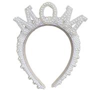 Bandeau avec perles pour maman - Magnifique bandeau pour maman - Pour fête prénatale