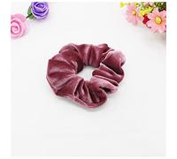 Bandeau Bague de cheveux en velours élégant flexibilité Bandes en caoutchouc for femmes Capacité for corde de cheval PonyPetail Teaprise Bandeau Cheveux Femme(3)