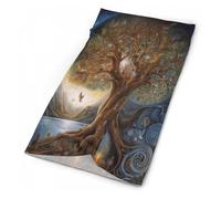 Bandeau, bandana, écharpe magique arbre de vie, masque, cache-cou, cache-cou, cache-cou, pour sports de plein air, randonnée, cyclisme, pêche, Arbre de vie., Taille unique