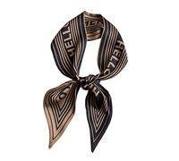 Bandeau bandes de cheveux Foulard en soie maigre femmes bandeau mode ruban chouchous sac à main bracelet de poignet Foulard accessoires(Color:Lo-75)