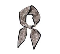 Bandeau bandes de cheveux Foulard en soie maigre femmes bandeau mode ruban chouchous sac à main bracelet de poignet Foulard accessoires(Color:Lo-47)