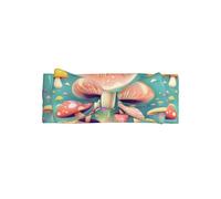 Bandeau bébé à nœud imprimé de jolis petits champignons - Doux pour les nouveau-nés, les nourrissons et les to