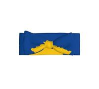 Bandeau bébé drapeau du Kosovo avec nœud 0-6 mois, doux et extensible, cadeau de naissance
