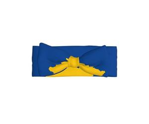 Bandeau bébé drapeau du Kosovo avec nœud 0-6 mois, doux et extensible, cadeau de naissance