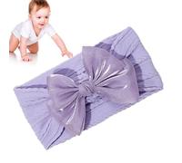 Bandeau Bébé Fille - À Nœuds, Accessoire Cheveux Mignon | Extensibles Avec Décoratifs, Accessoire Coiffure Nourrisson, Confortables Pour Nouveau-nés, Doux Et Fle