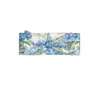 Bandeau Bébé Imprimé Hortensia - Cadeau pour Nouveau-Né, Parfait pour les Nourrissons, Filles - Accessoires Cheveux Douce Princesse