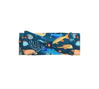 Bandeau bleu sous-marin avec nœud papillon pour bébé, accessoire pour cheveux, adapté pour les nouveau-nés, les nourrissons et au quotidien
