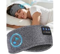 Bandeau Bluetooth LC-dolida Casque de Sommeil 6-en-1 Ultra-fin HD Stéréo Lavable
