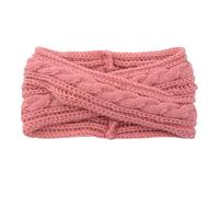 Bandeau Cache Oreille 1 pièce hiver croix bandeau tricoté gros élastique Crochet Turban oreille plus chaud for femmes fille cheveux accessoires Pour le sport(Color 10)