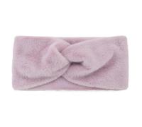 Bandeau Cache-Oreilles Bandeau cache-oreilles d'hiver for femme, bandeau élastique croisé en peluche, couleur unie, large, idéal for le maquillage du visage, accessoires for filles(Pink)