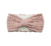 Bandeau Cache-Oreilles Bandeau d'hiver tricoté, turban crocheté, cache-oreilles avec doublure peluche, élastique torsadé, accessoires for cheveux(Color-4)