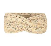 Bandeau Cache-Oreilles Bandeau en laine tricotée, doublure intérieure en velours long grain, devant torsadé coupe-vent, chaud(Khaki)