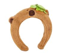 Bandeau Capybara de dessin animé - Accessoires pour cheveux - Élégant couvre-chef - En peluche - Pour femme