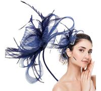 Bandeau Chapeau, Barrette Fascinateur, Accessoires Cheveux Petit Chapeau Diadèmes Résille pour Mariages Événements Sociaux Tenues Fêtes Filles Femmes Extérieur Maison