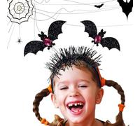 Bandeau chauve-souris d'Halloween, bandeau d'Halloween pour filles | Couvre-chef gothique pour Halloween - Costumes de fête, bandeau léger pour pour jeu de rôle