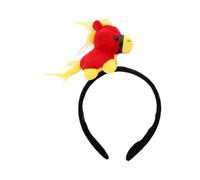 Bandeau cheval du Nouvel An | couvre-chef en peluche de dessin animé | Couvre-chef de cheval pour adulte, pour fête, maquillage, Halloween, cosplay, festival, Noël, vacances, jardin,