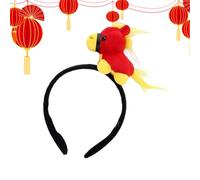 Bandeau Cheval Nouvel An | Accessoire Doudou Mignon Dessin Animé,Déguisement Cheval Pour Halloween Fête Cosplay Noël,Pour Fête Maquillage Scène Performance Cosplay Noël Vacances Hiver Extérieur Access