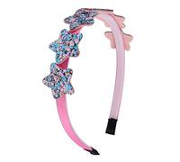 Bandeau Cheveux Femme 1piece arc-en-ciel scintillant coeur de cheveux brillant étoile brillante bandeau de soirée cheveux cheveux for filles accessoires for cheveux Bandeau Cheveux Homme(Star15)