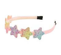 Bandeau Cheveux Femme 1piece arc-en-ciel scintillant coeur de cheveux brillant étoile brillante bandeau de soirée cheveux cheveux for filles accessoires for cheveux Bandeau Cheveux Homme(1)