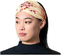 Bandeau Cheveux Femme Bandana Soleil - Foulard Jersey Durable Avec Elastique Large Style Boheme Yoga Hair Pour L'été Beige Fleur