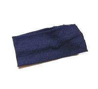 Bandeau Cheveux Femme Bandeau de sport élastique en coton couleur unie for homme et femme, accessoire maquillage extensible for le fitness yoga(Deep blue)