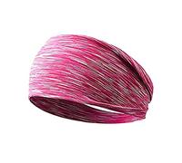 Bandeau Cheveux Femme Boho Headband Large Mode Élastiques Bandeaux Classiques Antidérapant Accessoires Cheveux Femme Pour Running Cyclisme Yoga Exercice